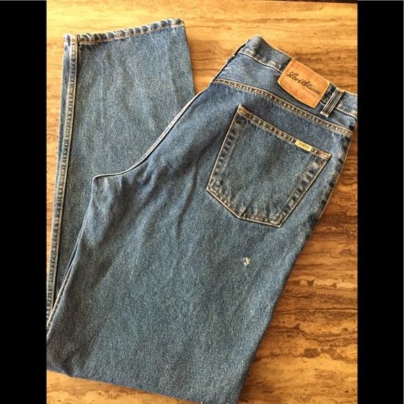 LEVI STRAUSS SIGNATURE RELAXED FIT JEANS 36/35 - Picture 6 of 8